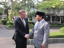 Prabowo Terima Kunjungan Menhan Jerman, Bahas Penguatan Kerja Sama Pelatihan