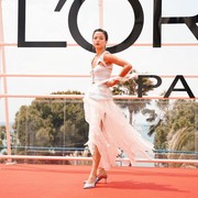 Cerita di Balik Busana Rancangan SOE Jakarta untuk Putri Marino di Cannes Film Festival 2023