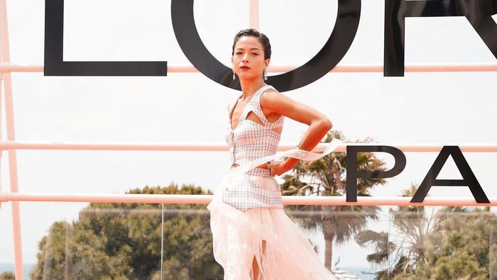 Cerita di Balik Busana Rancangan SOE Jakarta untuk Putri Marino di Cannes Film Festival 2023