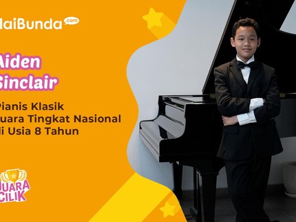 Aiden Sinclair Yodie, Pianis Cilik Raih Prestasi Nasional Sejak Umur 8 Tahun