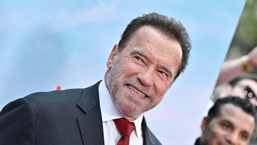 LOS ANGELES, CALIFORNIA - MAY 22: Arnold Schwarzenegger attends the Los Angeles Premiere of Netflix's 
