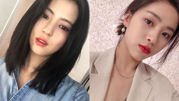 Sama-sama punya senyum manis dan visual yang menawan, Ryujin ITZY dan aktris Han Soo Hee sering dibilang mirip. Kamu bisa membedakan mereka nggak, nih?/ Foto: kpopmap.com