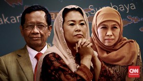 Berburu Cawapres Asal Jatim: Khofifah, Mahfud MD, hingga Yenny Wahid