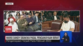VIDEO: Mario Dandy Didakwa Pasal Penganiayaan Berat