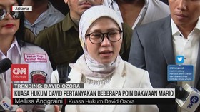 VIDEO: Kuasa Hukum David Pertanyakan Beberapa Poin Dakwaan Mario