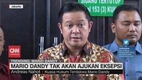 VIDEO: Mario Dandy Tak Akan Ajukan Eksepsi