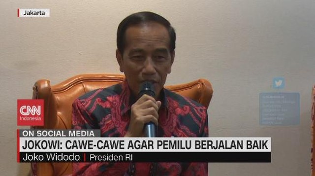 VIDEO: Jokowi: Cawe-Cawe Agar Pemilu Berjalan Baik