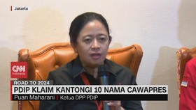 VIDEO: PDIP Klaim Kantongi 10 Nama Cawapres