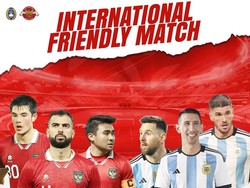 Link Live Streaming Indonesia vs Argentina Malam Ini