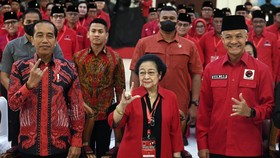 Ganjar Lapor Hasil Safari Politik di Rakernas PDIP