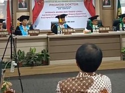 Pujian Rektor untuk Romo Katolik yang Lulus Ujian Doktor di UIN Jogja