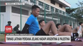 VIDEO: Timnas Latihan Perdana Jelang Hadapi Argentina & Palestina