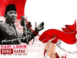Twibbon dan Ucapan Hari Lahir Bung Karno, Diperingati 6 Juni