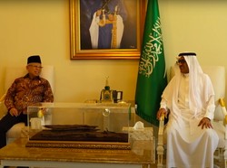 Wapres Bertemu Dubes Saudi, Bahas Haji hingga Ekspor Produk Halal