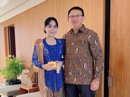 5 Potret Ahok dan Puput Nastiti Tampak Selalu Mesra, Beda Usia 31 Tahun