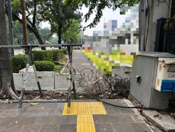 Kapan Trotoar Depan Kedubes AS Dibuka? Ini Kata Pemprov DKI