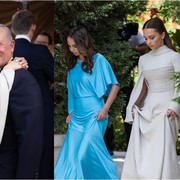 Beda Gaya Putri Iman dan Putri Salma di Pernikahan Pangeran Hussein dari Yordania