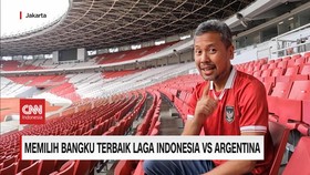 VIDEO: Melihat Posisi Menonton Timnas vs Argentina dari Kategori Tiket