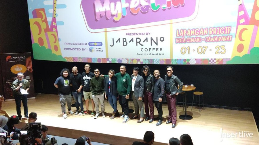 Konferensi pers MyFest.ID