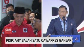 VIDEO: PDIP: AHY Salah Satu Cawapres Ganjar