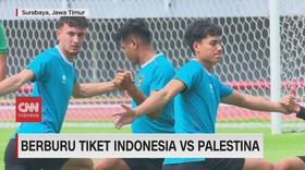 VIDEO: Berburu Tiket Indonesia vs Palestina