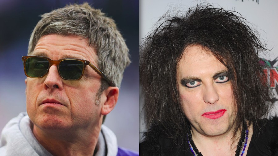 Noel Gallagher dan Robert Smith