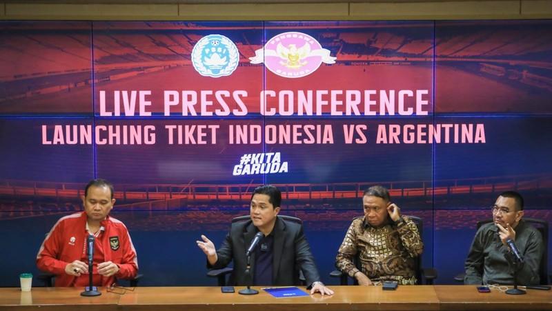 Didukung BRI, Potensi Ekonomi Laga Indonesia-Argentina Rp500 Miliar