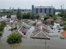 8 Orang Tewas Akibat Banjir Dipicu Jebolnya Bendungan di Ukraina