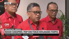 VIDEO: Bukan Cawapres, PDIP Kini Fokus Kerjasama Parpol