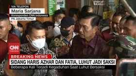 VIDEO: Gaduh, Luhut Jadi Saksi di Sidang Haris Azhar dan Fatia