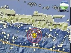 Gempa Pacitan M 6,1 Terasa 10 Detik di Bojonegoro: Lindu, Lindu
