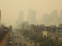 AQI New York Tembus 484, Wali Kota: Kondisi Berbahaya!