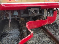 Masalah KRL Patah Bumper di Stasun Duri Sudah Beres