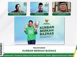 Layani Kurban Online, Baznas Siap Distribusikan Daging untuk Dhuafa