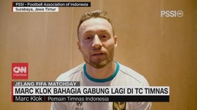 VIDEO: Marc Klok Bahagia Gabung Lagi di TC Timnas