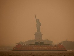 Kondisi Langka Langit Horor New York Buntut Kebakaran Hutan Kanada