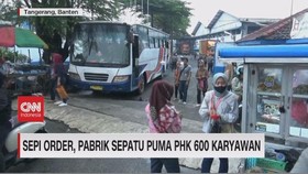 VIDEO: Sepi Order, Pabrik Sepatu PUMA PHK 600 Karyawan