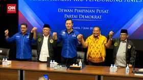 Video: Relawan Anies Ke Markas Demokrat Dukung AHY Jadi Cawapres