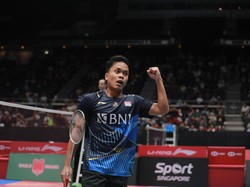 Capai Semifinal Singapore Open 2023, Ginting Fokus ke Diri Sendiri