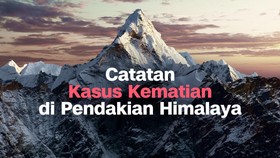 INFOGRAFIS: Angka Kasus Kematian Pendaki di Pegunungan Himalaya