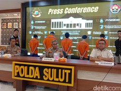 5 Pria di Manado Jual Pacar hingga Teman ke Pria Hidung Belang Ditangkap