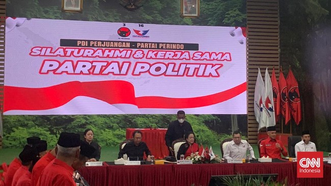 Ganjar Pranowo memaparkan beberapa poin pekerjaan rumah Jokowi yang harus dituntaskan usai mendapatkan dukungan Partai Perindo.