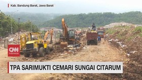 VIDEO: TPA Sarimukti Cemari Sungai Citarum