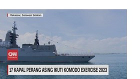VIDEO: 17 Kapal Perang Asing Ikuti Komodo Exercise 2023