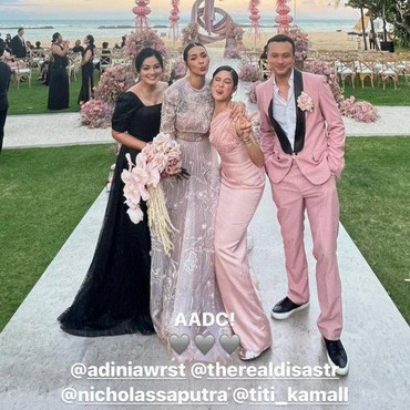 Hadiri Pernikahan Adinia Wirasti, Nicholas Saputra dan Dian Sastro Dikira Nikah