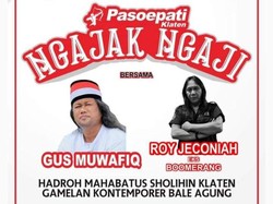 Pasoepati Ngajak Ngaji Bareng Gus Muwafiq di Lapangan Delanggu Malam Ini