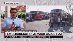 VIDEO: Melihat Persiapan Pemberangkatan Jemaah Calon Haji