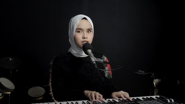 Pengangkatan Putri Ariani jadi jadi Duta Damai BNPT bertepatan dengan hari ulang tahun BNPT ke-13 di Jakarta, Jumat (28/7).