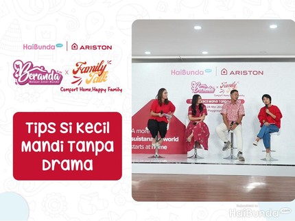 Serunya Beranda x Family Talk, Putri Titian Curhat & Beri Tips Mandikan Anak Tanpa Drama