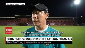 VIDEO: Shin Tae Yong Pimpin Latihan Timnas Hadapi Palestina